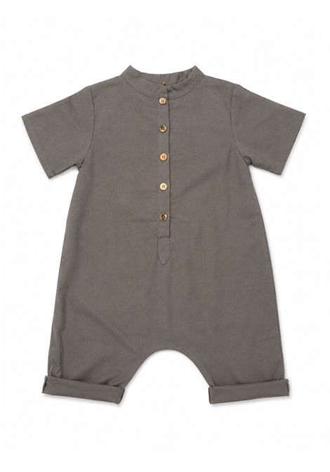 Tuta con bottoni MINIMU' KIDS | 1675 326N WOVEN0013 ACERO